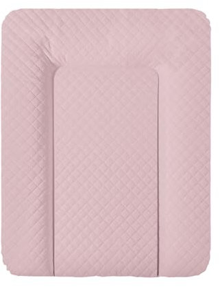 Ceba Baby® Wickelauflage - weiche Wickelunterlage - Baby Wickeltischauflage - 50x70 cm - Abwaschbar - OEKO-TEX® Standard 100 - Made in EU - Pink - 50 x 70 cm