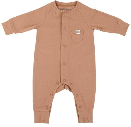 Cloby CBY-UVS2-CB Overall/Strampler mit UV-Schutz (UPF 50+) coconut brown (Gr. 62/68)