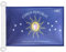 AZ FLAG Bootsflagge Conch Republic 45x30 cm, Aussenverwendung - Key West Bootsfahne Aus Gestricktem Polyester Mit Plastikringen