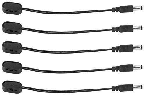 5pcs 9V Clip de Batería Convertidor Conector a Presión Conector de Clip de Batería para Pedal de Efecto de Guitarra Adaptador de Fuente de Alimentación para Pedal de Efecto de Guitarra