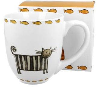 DUO ANIMALS XXL Becher 1000 ml CLASSIC CATS New Bone China Porzellan