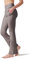 LaiEr Pantaloni da Yoga da Donna con 4 Tasche Pantaloni da Lavoro a Vita Alta 4 Vie Stretch Controllo Pancia Pantaloni Lunghi Svasati, Marrone Chiaro (2 Tasche Laterali e Posteriori), XL