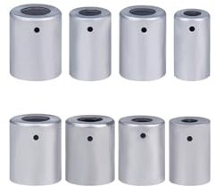 (À partir de 10 pièces) Virole à sertir en Aluminium for climatisation Automatique A/C Tuyau de réfrigérant Standard/à barrière réduite 3/8'' 1/2'' 5/8'' 3/4''(R134 25pcs Each Size)