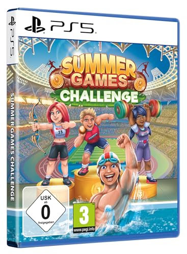 SUMMER GAMES CHALLENGE - 14 Sportarten - Sport Spiele für PS5