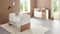 Arthur Berndt Babyzimmer Set Maxim 2-TLG. XXL - Wickelkommode, Babybett 70 x 140 cm Soft-Close