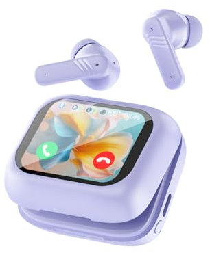 Wireless Active Noise Cancelling Earbuds Touchscreen ANC Earphones In Ear Gaming Headphones Wireless Bluetooth Ear Phones ENC Ear Buds Noise Cancelling Blue Tooth Headphones for iphone Android Runners