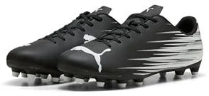PUMA Herren Attacanto Ii Fg/Ag Fussballschuh, Schwarz Weiß, 42 EU
