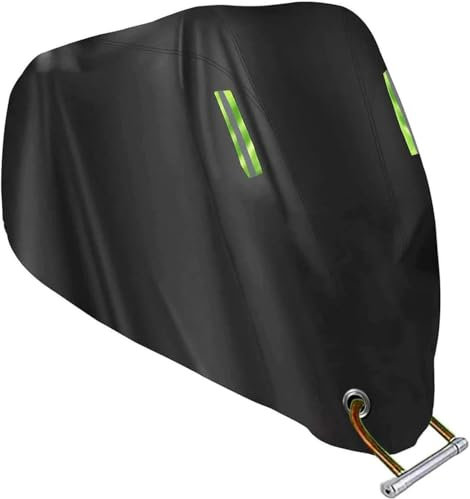 Motorrad Abdeckungen für Harley Davidson Cruiser Sportster Fatboy,Motorradabdeckung Abdeckplane Motorradplane Atmungsaktiv Regenschutz UV-beständig Outdoor Zubehör,C-XL