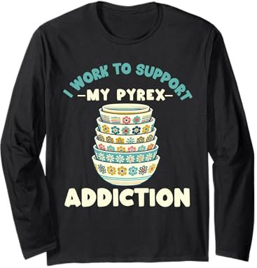 Pyrex Bols de cuisine vintage Motif collector Manche Longue