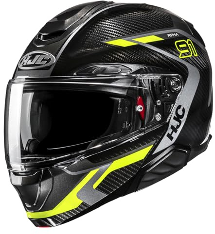 HJC, Modularer Motorradehlm RPHA 91 Carbon Lagos MC3H, S