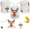 CREATIVASS Taza personalizada con nombre para Navidad y Reyes Magos Diseño Original Regalo Navidades Fiesta Melchor Gaspar Baltasar Renos Papa Noel Elfos 24 modelos (NAVIDAD10)