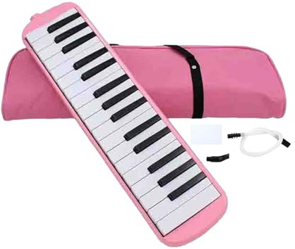 Melodica Tube - Luft Klavier -Tastatur Doppelrohre Mundstück, Stabile Sichere Musikorgan Melodicaa Für Erwachsene, Studenten Und Ermöglicht Vielseitige Spielstile Mit Doppelten BKinder