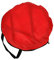 FRELEAN Voile de kayak pliable avec fenêtre transparente | 108 cm – Planche à pagaie coupe-vent bloquant le soleil – Voile/canoë/bateau gonflable | 3 couleurs, sac de rangement inclus (rouge)