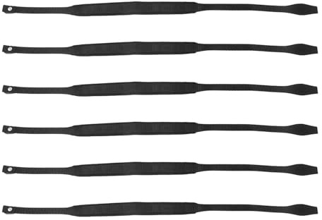 Gatuida Lot de 6 dragonnes de randonnée : Bracelet de Sport pour bâton de Trekking – dragonne de Rechange pour Canne de Ski, idéale pour l'escalade et Le Ski.