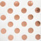 Unique Party- Serviettes de table, 53271, Rose Gold