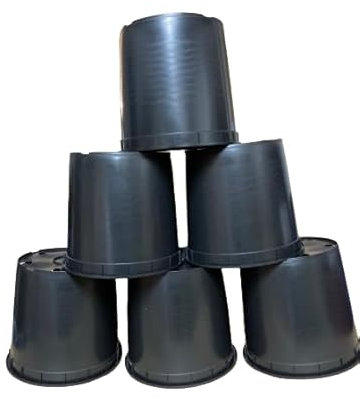 Gone Potty 20 Litre Heavy Duty Plant Pots/Container Pots (x6)