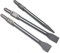 WERHE Profi SDS Hex Meißel Set 3 Stück 30 35 50 x 410 mm Kaltspattspitzspitze Flachdüse für Abbruchhammer