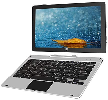 Jumper EZpad 6 Pro 2 in 1 Laptop Touchscreen/Tablet 11.6 inch FHD IPS 1920 x 1080 64-bit Quad-Core Intel Atom E3950 Processor (6GB RAM,64GB eMMC,HDMI,Windows 10 - Sliver