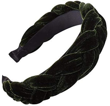 MIRRAY Rockabilly Mode Samt Braid Haarband Frauen Haar Kopf Hoop Sweet Girls Neues Trend Sommer Hair Stirnband Schwarz