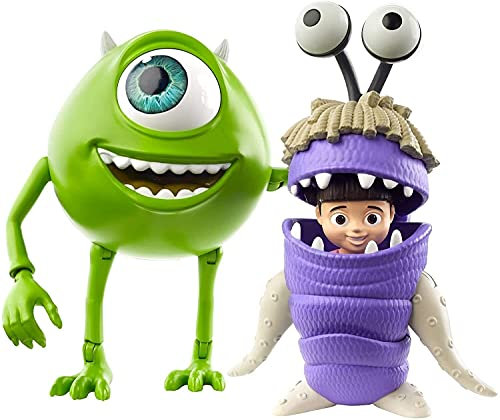 Disney Pixar GLX81 - Die Monsters AG Mike Glotzkovski & Buh Figuren, Spielzeug ab 3 Jahren