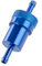 Benzinfilter Alu blau eloxiert S50, S51