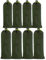 CSPone 8pcs Sac a Sable en Toile Boudin Anti Inondation Contre Sable Inondation Les Modèles Améliorés ne se Fanent pas pour Drainage pour Garage Magasin Ecole Gare Bâtiment Usine Entrepôt