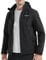 KUTOOK Veste Softshell Homme Randonnée Hiver Chaud Capuche Blouson Polaire Coupe Vent Hydrofuge Respirant Jogging Sport de Plein Air Travail Imperméable Chauffante Noir L