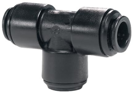 John Guest Raccordo a T uguale a pressione da 12 mm, confezione da 2