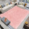 Latepis Fellteppich 200x300 cm Rosa Flauschig Kunstfell Schaffell Teppich Schlafzimmer Wohnzimmer Waschbar Groß