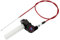 PEESHON Gasgriff Mit Kabel, Aluminium Gaszuggriff mit Kabel, Schwenkbarer Gaszugsatz für 50-200Ccm Motocross ATV Dirty Bikes (rot)