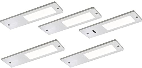 Unterbauleuchte Vega D-Motion 5er Set aluminium