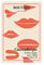 MJKO Lips Art Retro Leinwand Poster Wandkunst Dekor Bild Gemälde für Wohnzimmer Schlafzimmer Dekoration Rahmen Stil 30 x 45 cm