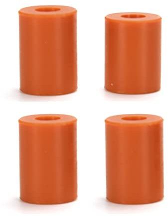kingsea 4 colonne di livellamento riscaldate in silicone, 3D Printer Heat Bed Leveling Parts, 3D Printer Solid Bed Mounts Buffer Replacement Spring Compatible with Most 3D Printers