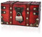 Sporgo Vintage Holz Schatztruhe Klein: Schatzkiste mit Zahlenschloss, Schatztruhe Kinder Lagerung Schmuckkästchen, Holzkiste mit Deckel Schatztruhe zur Aufbewahrung und Dekoration - 18 x 11 x 10cm (3)
