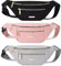 Stück Bauchtasche 3 Pcs Damen Wasserdicht Hüfttasche Outdoor Sport Wasserdicht Hüfttasche, Verstellbarer Gurt Hüfttasche (Schwarz,Grau,Rosa)