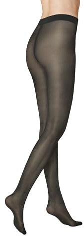 KUNERT Damen Strumpfhosen Satin Look 40 semi-blickdicht glänzend 40 DEN Graphit 0420 48-50