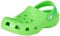 Crocs Unisexe Enfant Classic Neon Highlighter Clog K Sabots, Green Slime, 28/29 EU