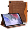 Vkooer Funda para Samsung Galaxy Tab A7 Lite 8.7 Pulgada 2021 SM-T220/T225 Carcasa PU Cuero Flip Case Cover con Ranura para Tarjetas y Función de Soporte para Samsung Tab A7 Lite - Marrón