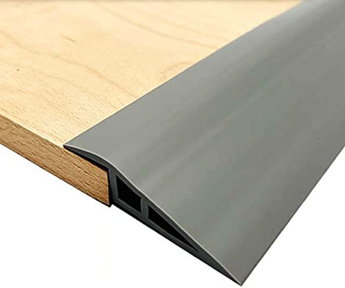 1M Übergangsprofil Selbstklebend für Parkett- und Laminatböden,Abdeckleiste,Vinyl Übergangsschiene Abschlussprofil,Schwellenübergang streifen,Bodenleiste, Niveau &höhenAusgleichsprofil,Teppichschienen