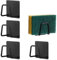 4 Pièces Porte Eponge Evier Cuisine,Porte-Éponge Autocollant en Acier Inoxydable,Porte Eponge Evier Auto Adhesif,Support Eponge Evier Cuisine,Range eponge evier pour Le Rangement de Cuisine et Salle