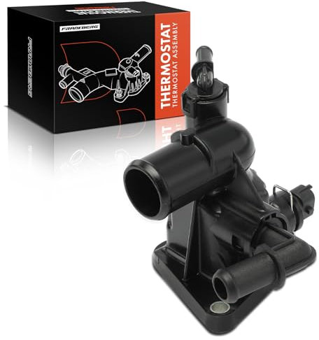 Frankberg Termostato Refrigerante Diesel Compatible con Ypsilon 312 1.3L 500 C 312 1.3L Bipper Tepee 1.3L Nemo Touring 1.3L Punto Evo 199 1.3L Replace# 55233327