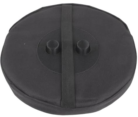 LWZko Sgabello Telescopico Cuscino per Sedia da Campeggio Accessori da Campeggio Sgabello da Campeggio Sedia Telescopica Portatile Esterno Tappetino in Spugna Impermeabile Oxford Cuscino Nero