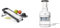 OXO Good Grips Chef's Mandoline 2.0, Grey, 10.66 x 41.91 x 18.16 cm & Good Grips Chopper