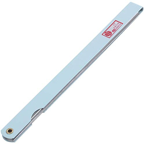 Giyofom Spessimetro con 17 foglie lunghe 200 mm, spessore 0,02-1,0 mm