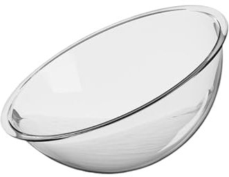 Dualoai Cats Space Capsule Bed Pets Nest Cat Bowl Bed Transparent Cat House for Playing Lounging, Acrylic, Diameter 32cm