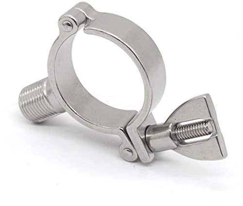 JINFEUGE Pipe Clamp Bspt1/2 Pipe Rack Pipe Rack Heavy Duty Pipe Clamp/Pipe Od 63.0Mm