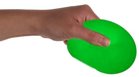 Anti-Stress-Spielzeug, XL, lustige Designs (Konsolengriff, Banane, Ente und leuchtender Ball) (Leuchtkugel XL)