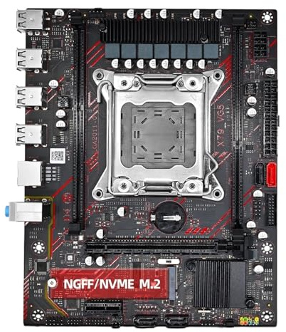 X79 Motherboard Set Kit With LGA2011 E5 2630 V2 CPU DDR3 1 * 16GB ECC RAM Memory Support M.2 NVME Slot(Motherboards)