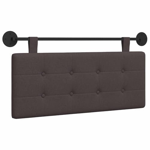 vidaXL Hängendes Kopfteil Stoff, Moderner, rechteckiger Polster-Kopfteil, Wandmontage, anpassbare Schlafzimmer-Deko, platzsparende Möbel Ideen