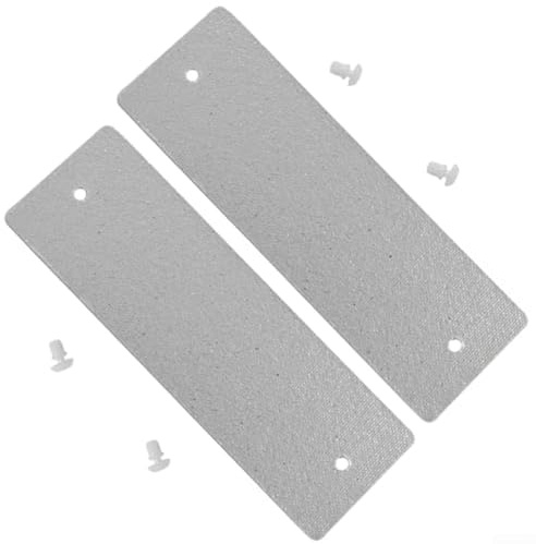 Mica Sheet Waveguide Cover W10915651 W10120230 Flame Retardant Internal Protection Trim 5-3/8x1-3/4 Inch for Built-in Microwave Ovens